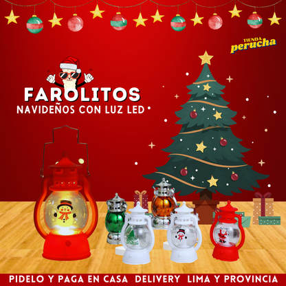 💡🎅🏼🎄FAROLITOS NAVIDELOS CON LUZ LED💡🎅🏼🎄 ENVIO GRATIS🏍!