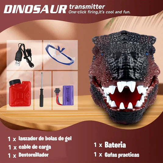 Lanza Hidrogel Modelo Cabeza Dinosaurio 🎁😮